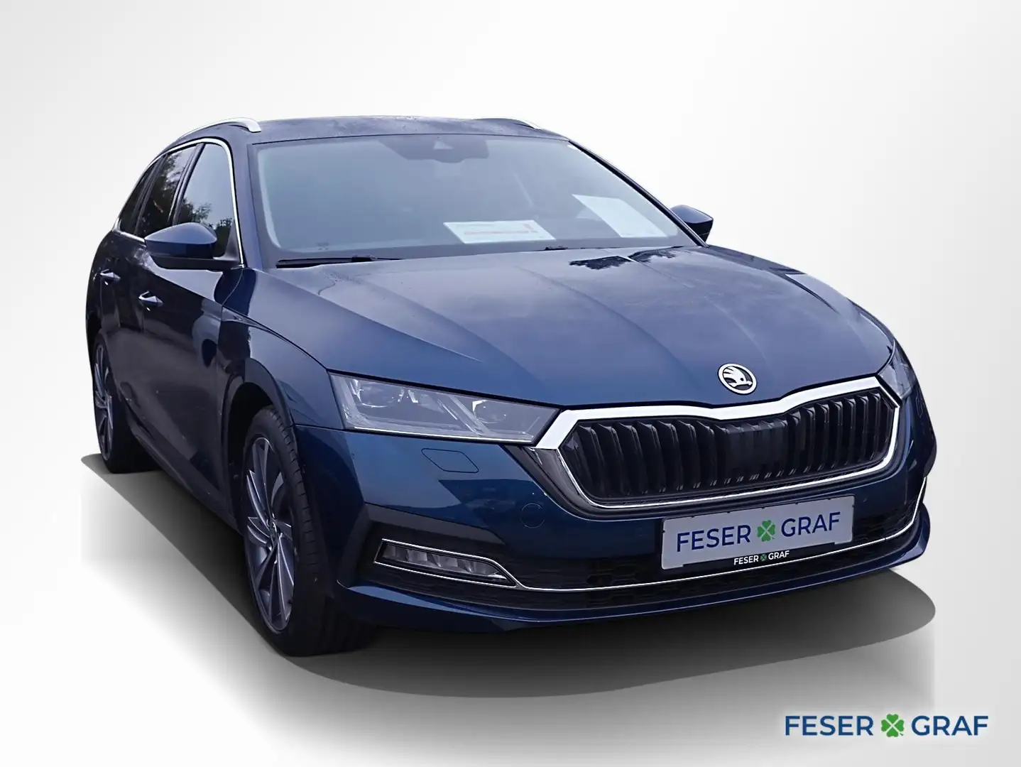 Skoda Octavia Combi 1.4 TSI iV Style Matrix Navi RüKa Blau - 2