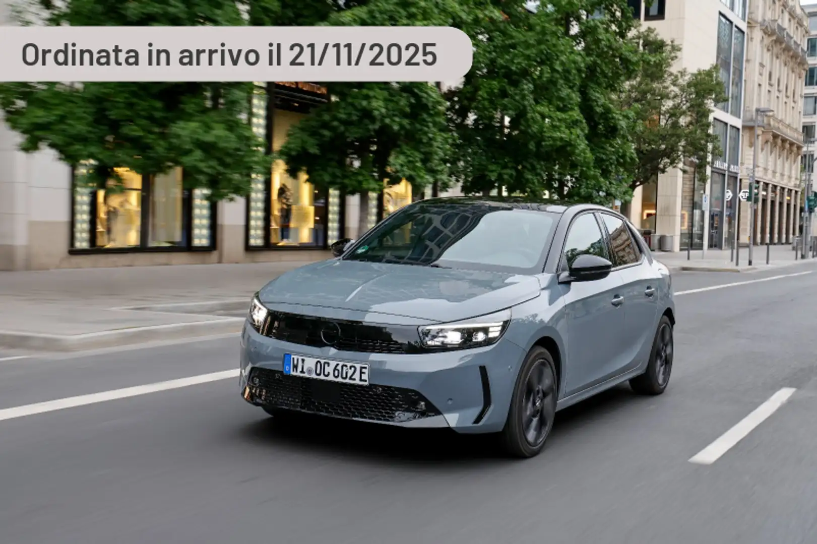 Opel Corsa-e 136 CV 5 porte YES Argento - 1