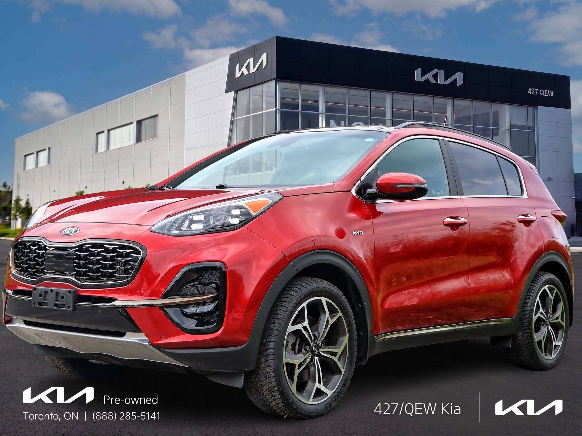 Red 2022 Kia Sportage SUV / Crossover Automatic