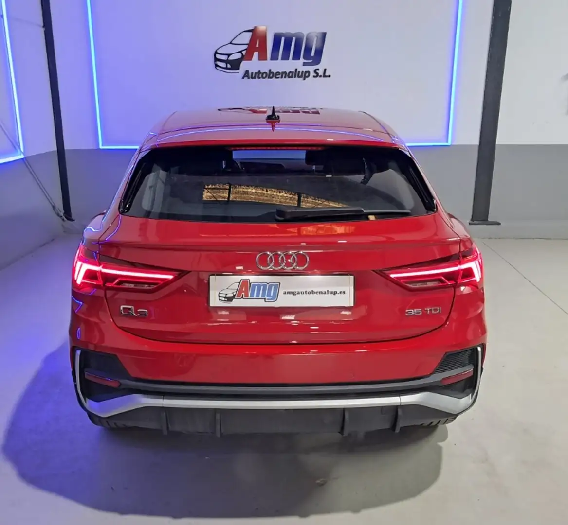 Audi Q3 Sportback 35 TDI S line S tronic Rot - 2