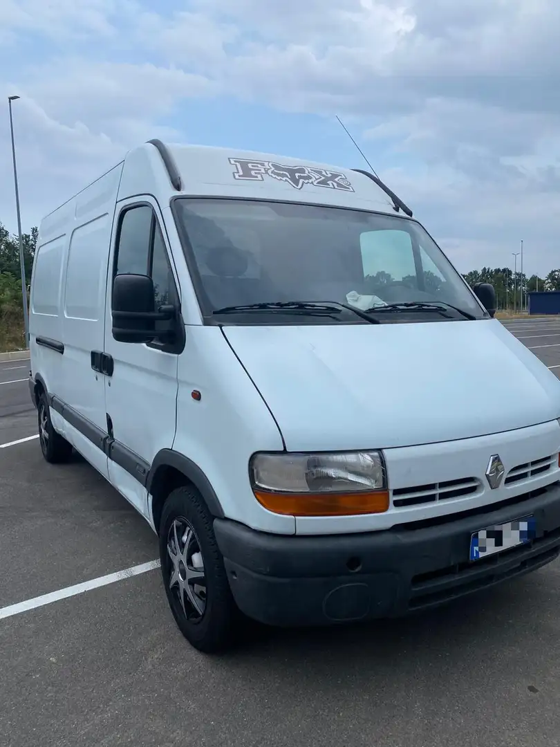 Renault Master tetto alto passo medio Blanc - 2