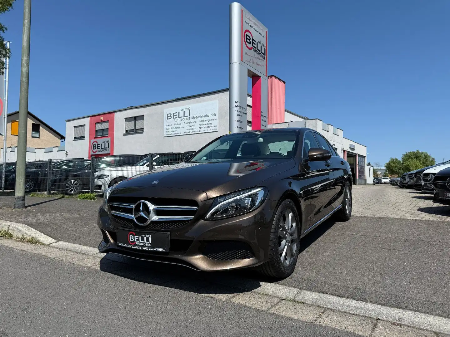 Mercedes-Benz C 180 CGI Lim. Avantgarde Comand FINANZIERUNG Braun - 1