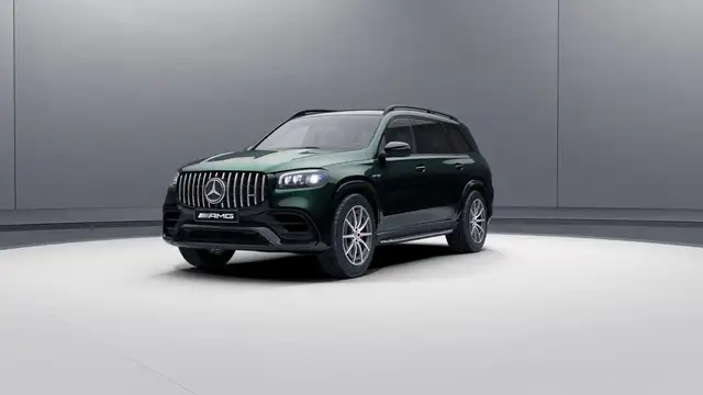 Mercedes-Benz GLS 63 AMG AMG 4M+ #SMARAGDGRÜN/BEIGE #1.HAND #TRAUM