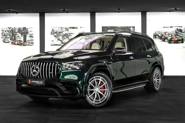 Mercedes-Benz GLS 63 AMG AMG 4M+ #SMARAGDGRÜN/BEIGE #1.HAND #TRAUM