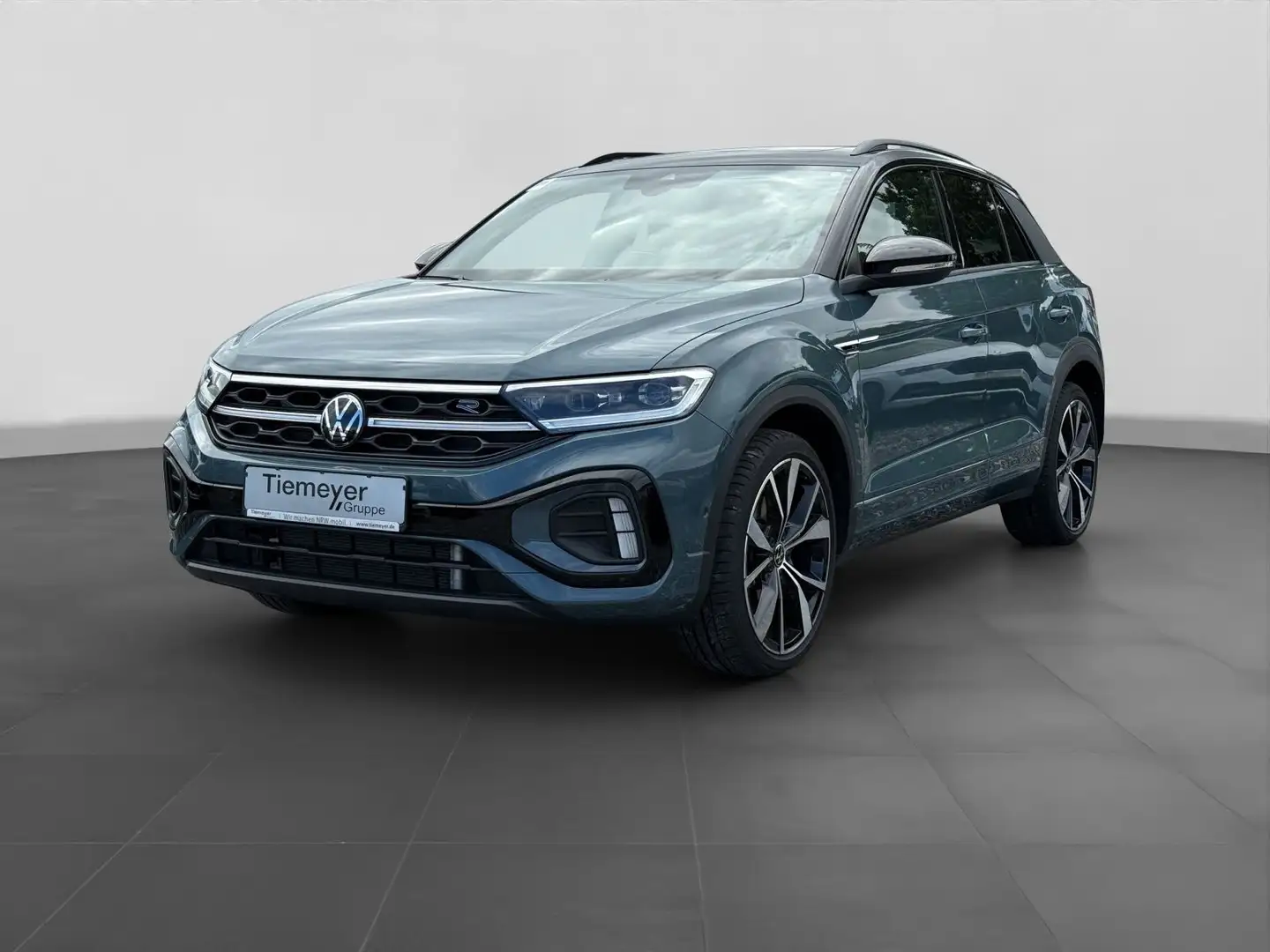 Volkswagen T-Roc 2.0 TDI DSG 4M R-LINE BLACK LM19 PANO AHK Blau - 2