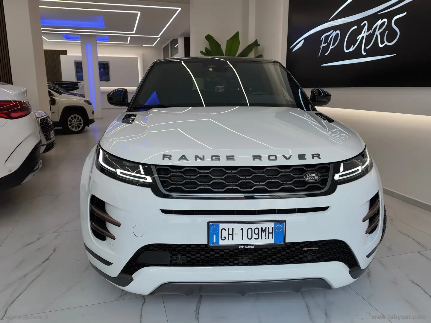 Land Rover Range Rover Evoque RR Evoque 2.0D I4 163 CV AWD Auto R-D.SE TETTO PAN Bianco - 2