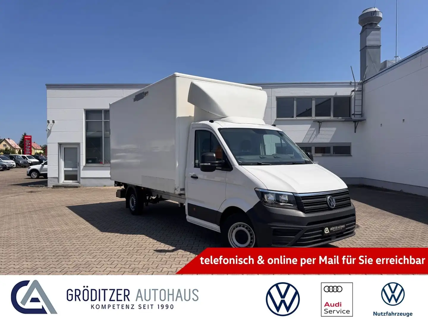 Volkswagen Crafter Koffer 35 2.0 TDI lang Klima|ACC Fehér - 1