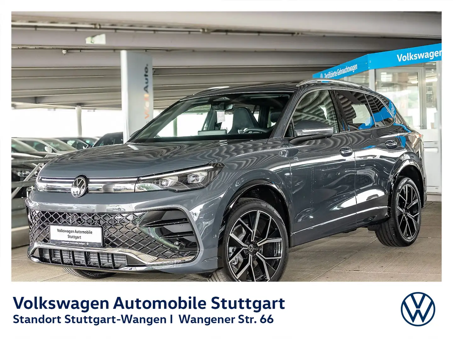 Volkswagen Tiguan R-Line 2.0 TDI DSG  Navi Kamera LED Pano Grau - 1