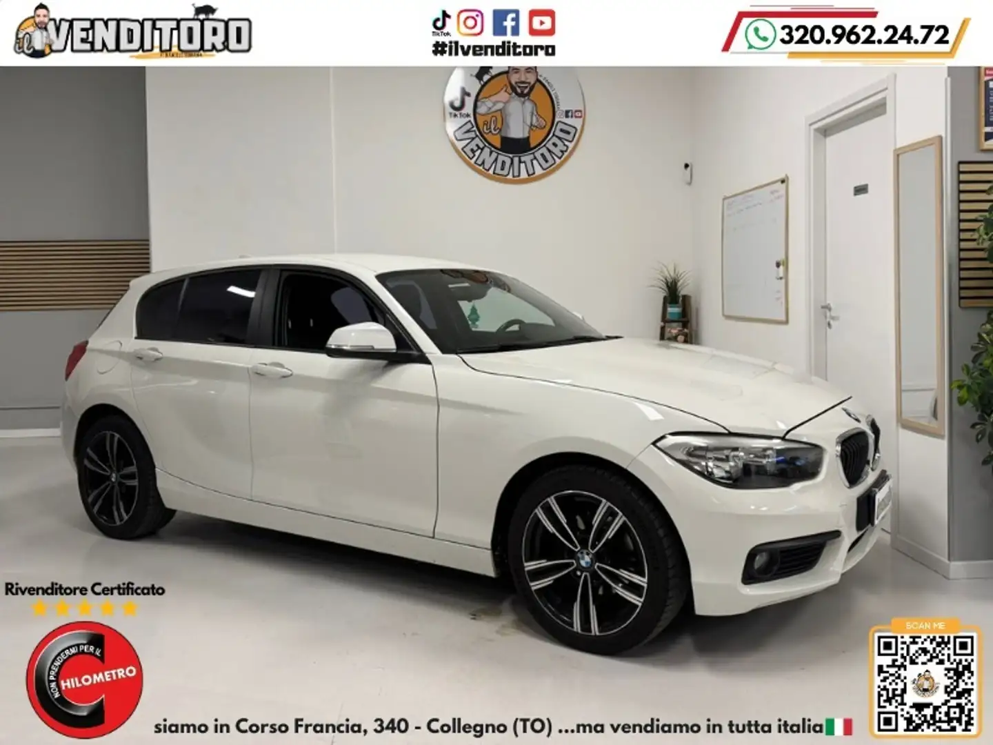 BMW 116 116i 5p. Bianco - 1