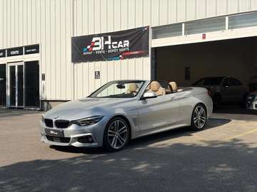 CABRIOLET 420i 2.0L 185cv M-SPORT BVA / CAMERA / HARMAN & KARDON / SUIVI / GARANTIE