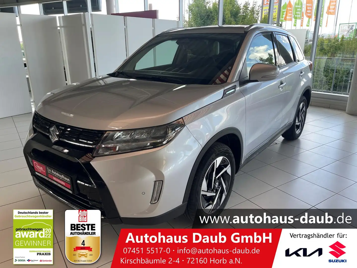 Suzuki Vitara 1.4 Mild-Hybrid Comfort+ 4x4 Argent - 1