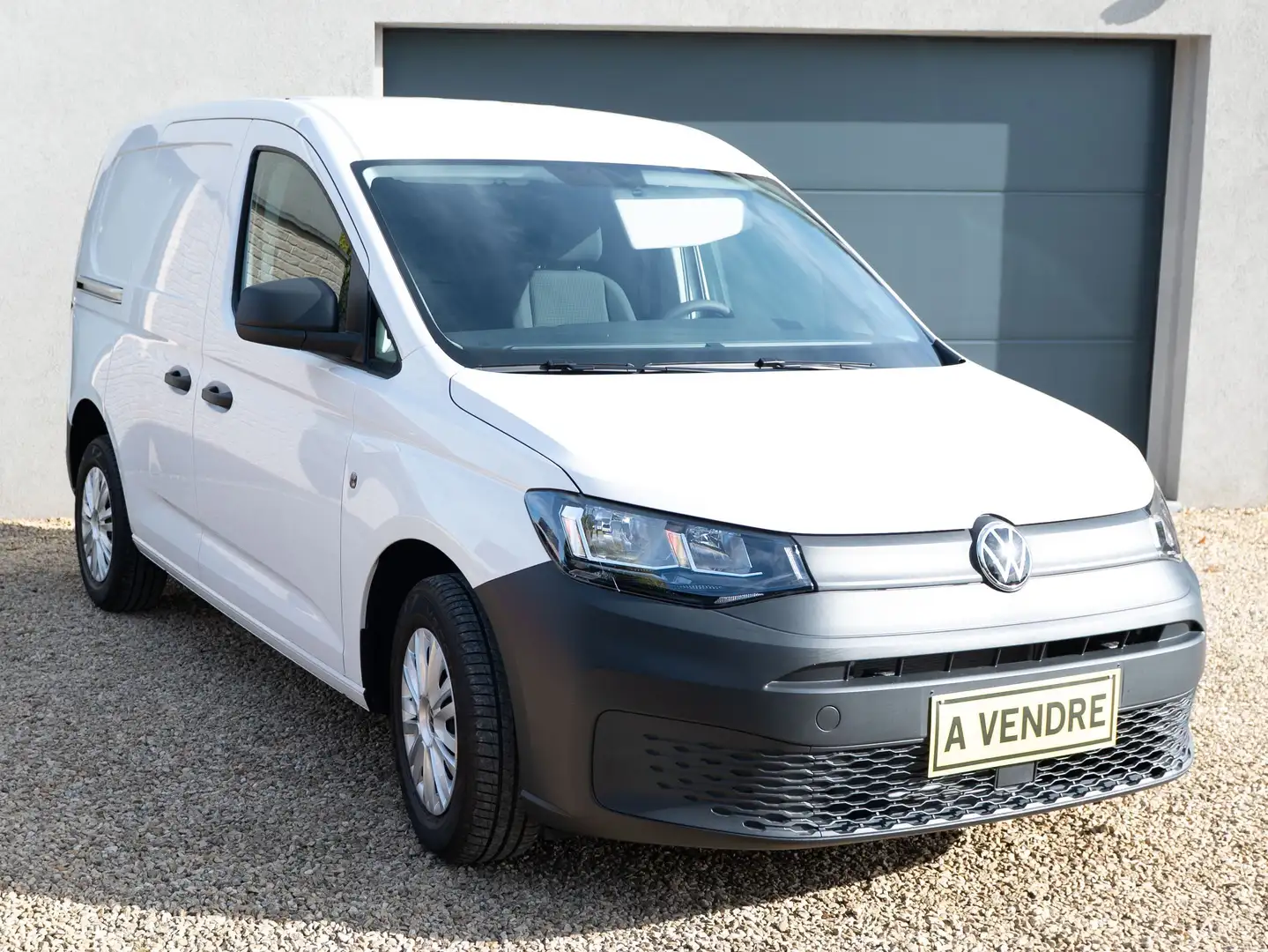 Volkswagen Caddy 2.0 TDi Business Blanc - 1