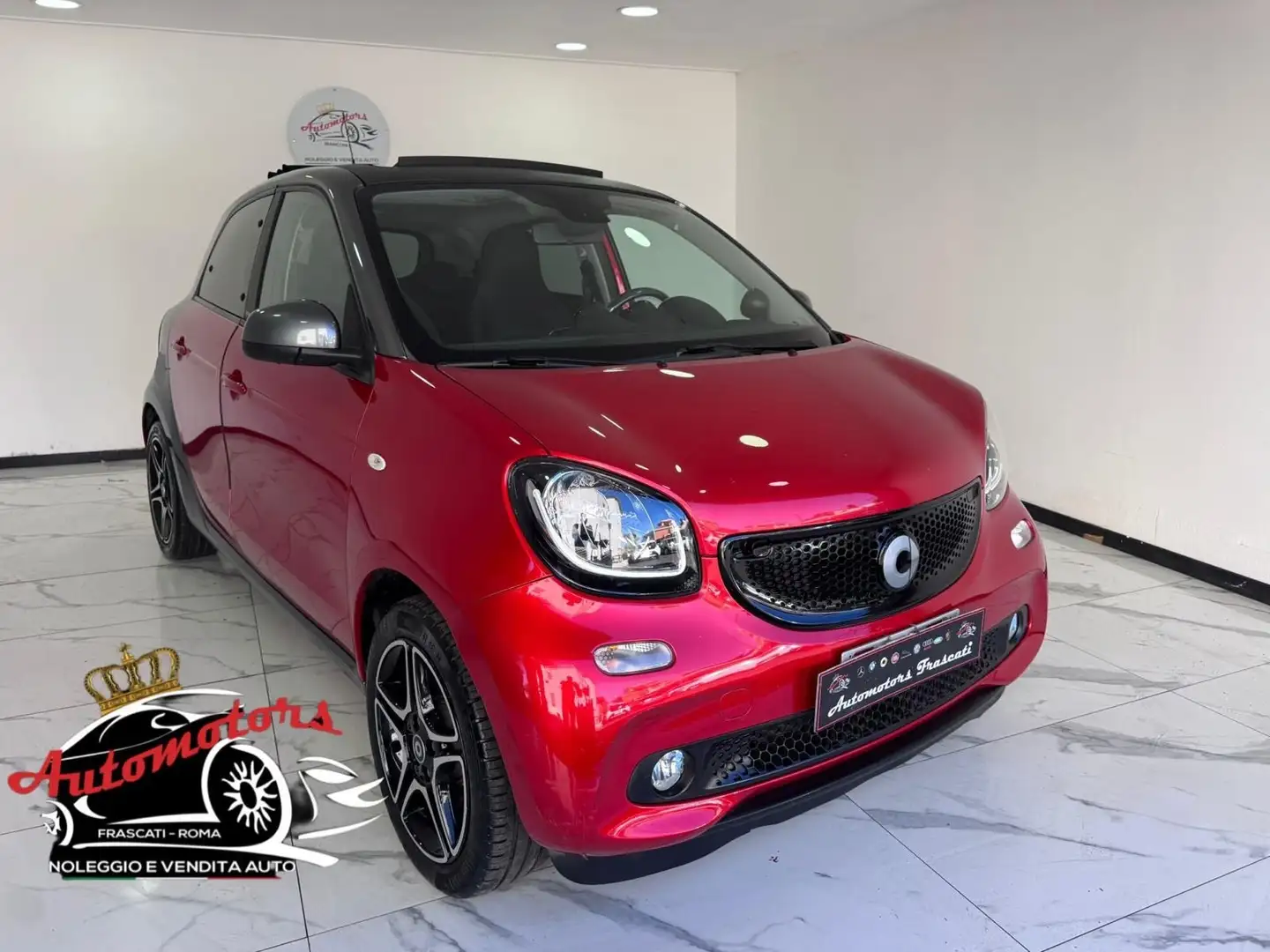smart forFour Forfour  0.9 t Prime 90cv-CABRIO-AUTOMATICA-GARANT Rosso - 1