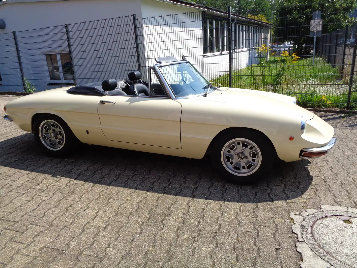 Alfa Romeo Spider 1750 Rundheck, Motor 6Tkm, einmaliger Sammlerzust Beige - 1