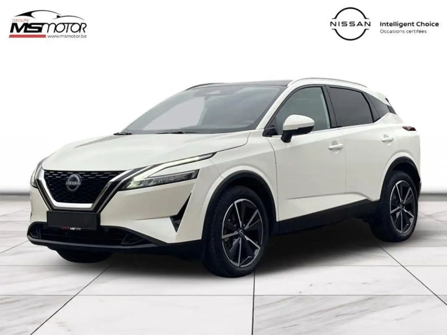 Nissan Qashqai Mild-Hybrid 140 TEKNA 2WD 5 portes Blanc - 1