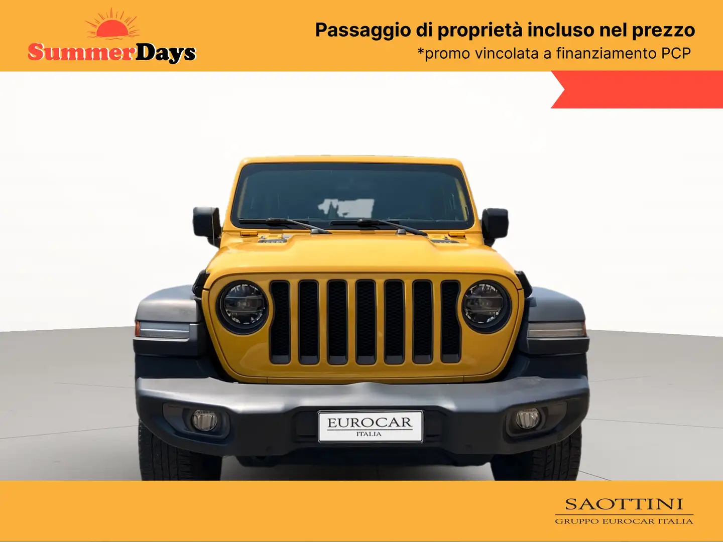 Jeep Wrangler Unlimited 2.0 turbo Rubicon Auto Giallo - 2