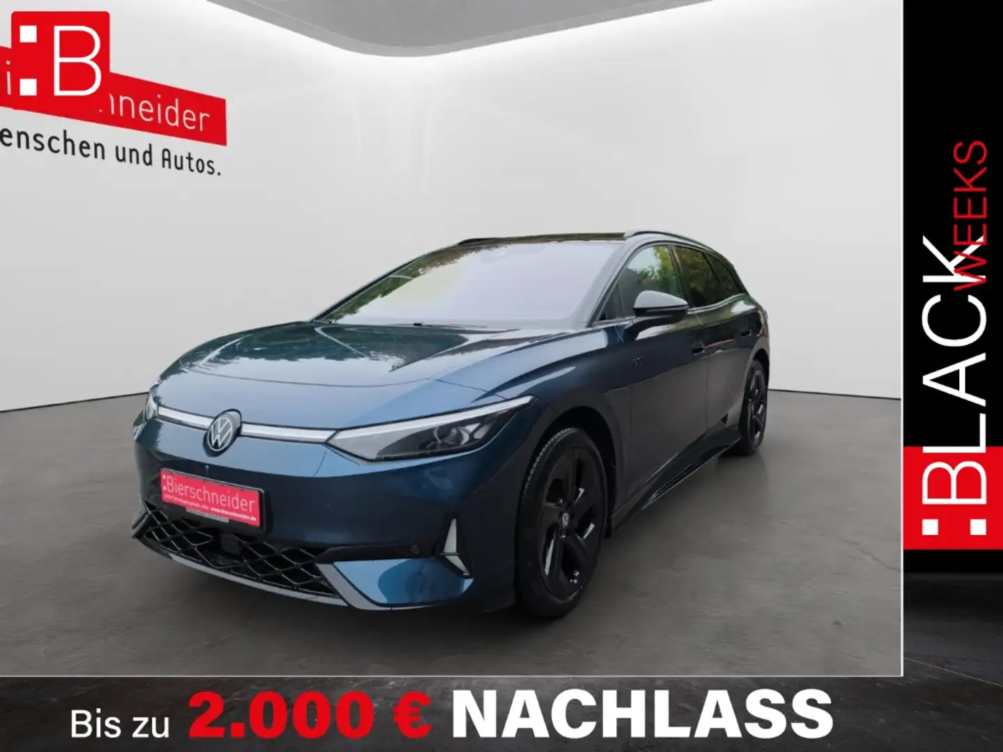Volkswagen ID.7 Tourer 4Mo. GTX 91 kWh MATRIX-LED WP HUD AHK ACC S Blau - 1