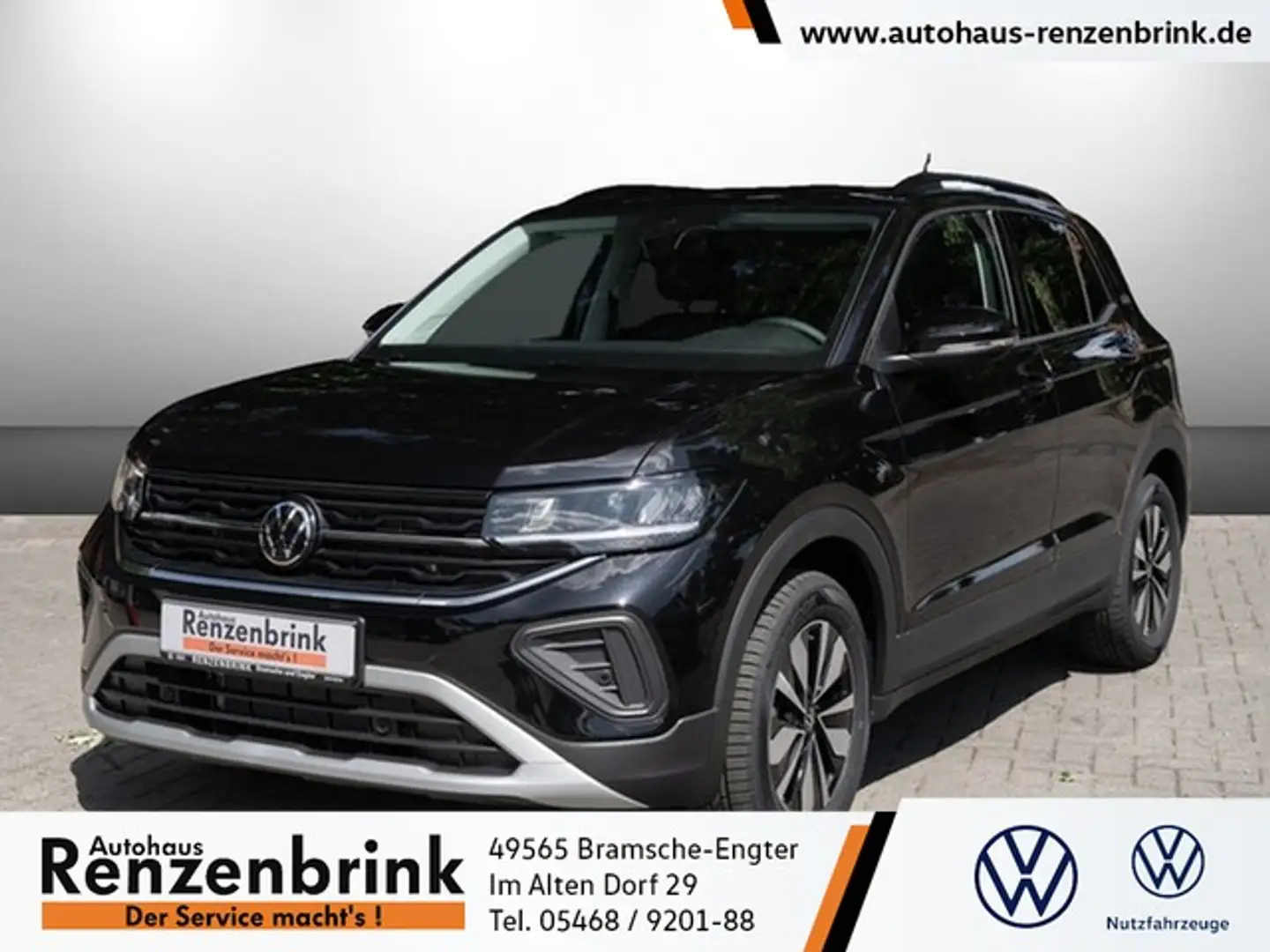 Volkswagen T-Cross GOAL TSI 6-Gang RFK GJR Navi Schwarz - 1
