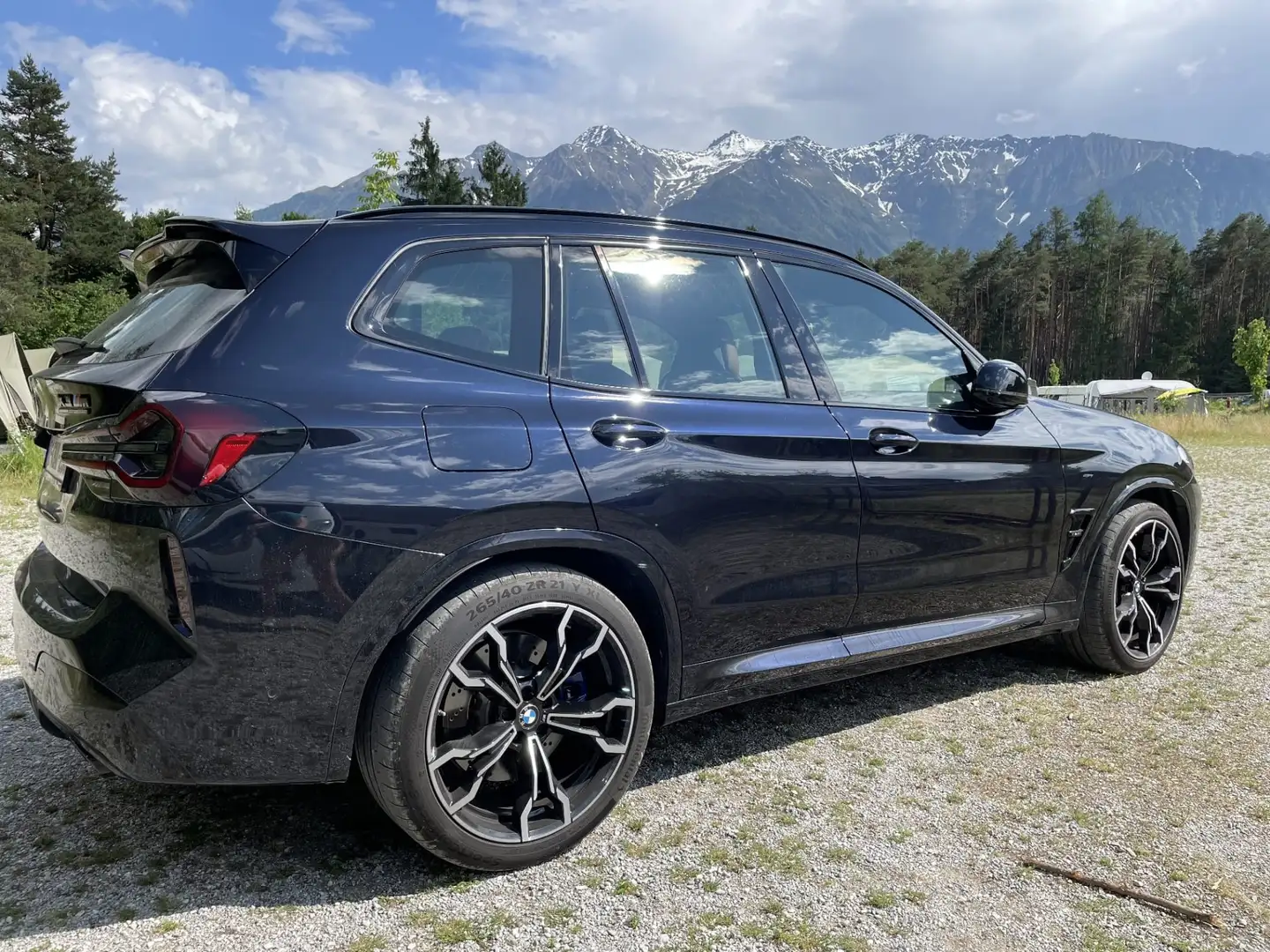 BMW X3 M X3M Competition Bleu - 2