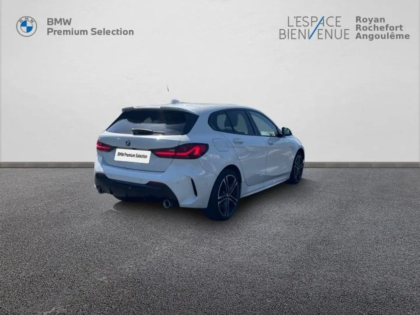 BMW 120 120dA xDrive 190ch M Sport Blanc - 2