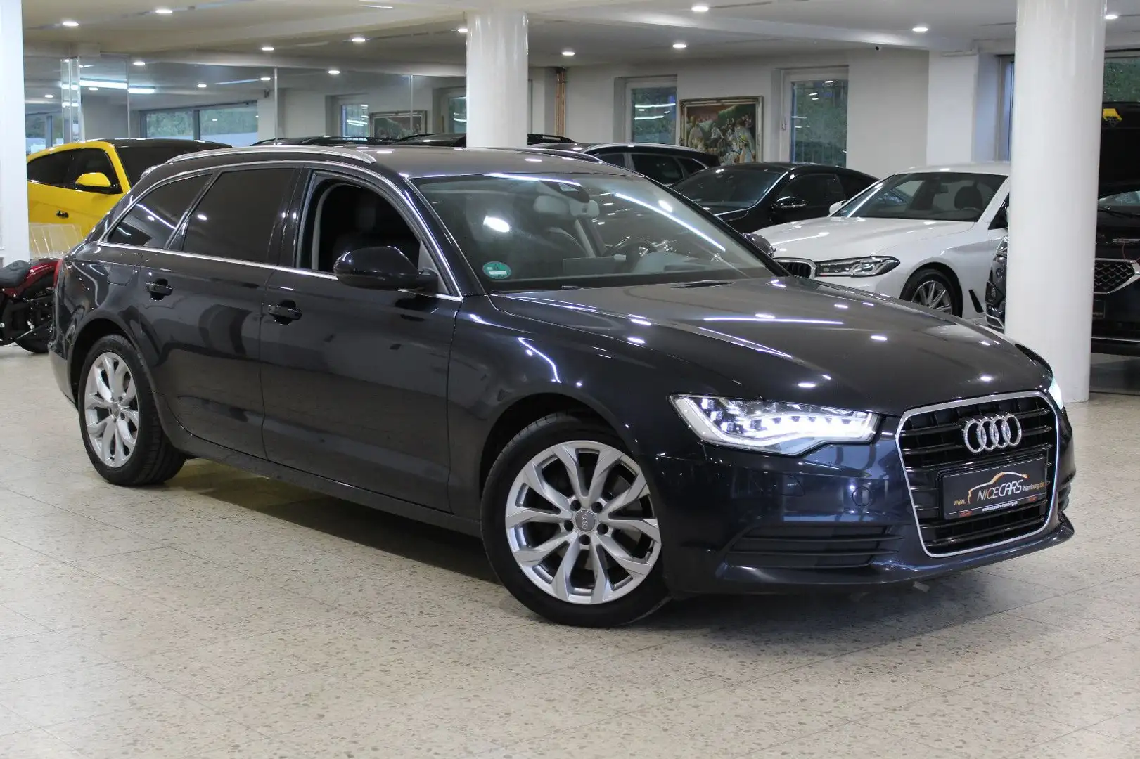 Audi A6 2.0 TDI"MATRIX"BOSE"HUDisplay"Nachtsicht"AHK Blauw - 1