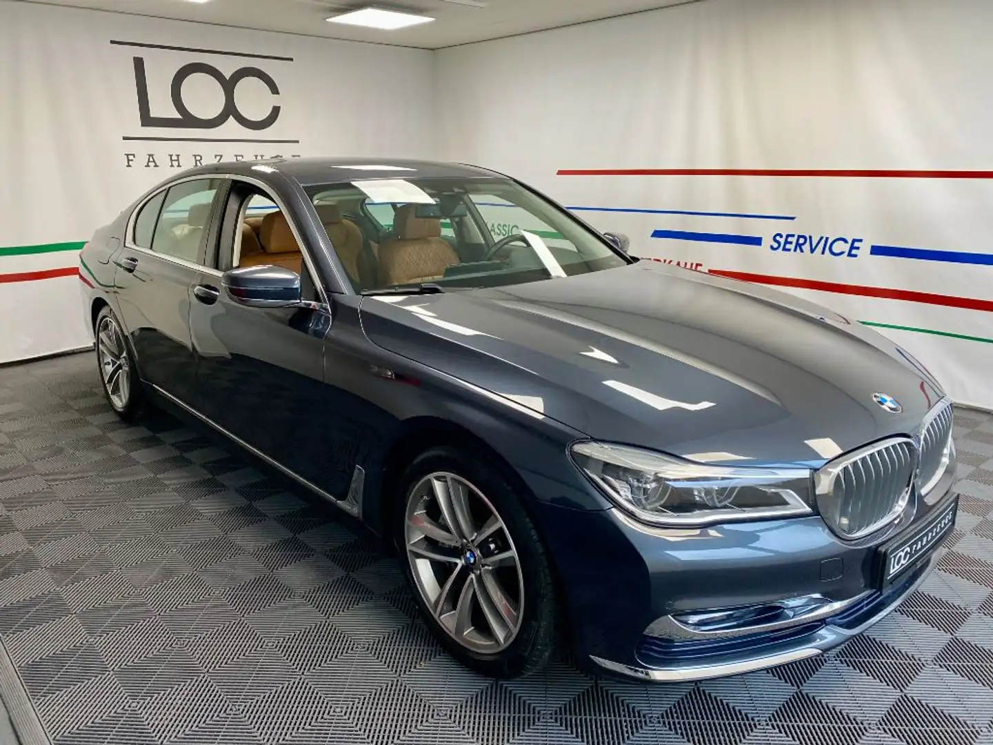 BMW 730 730d xDrive Business Pure*Excellence*Exclusivleder Šedá - 1