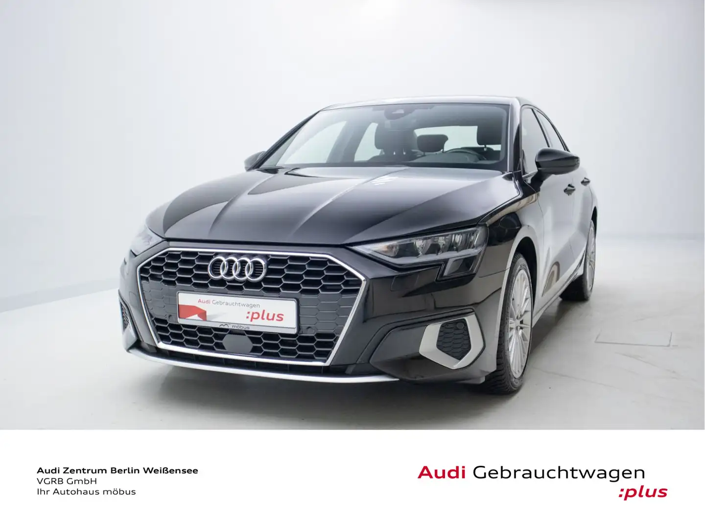 Audi A3 35 TDI S-TRO*RFK*NAVI*ACC*APP*VC** Negro - 2