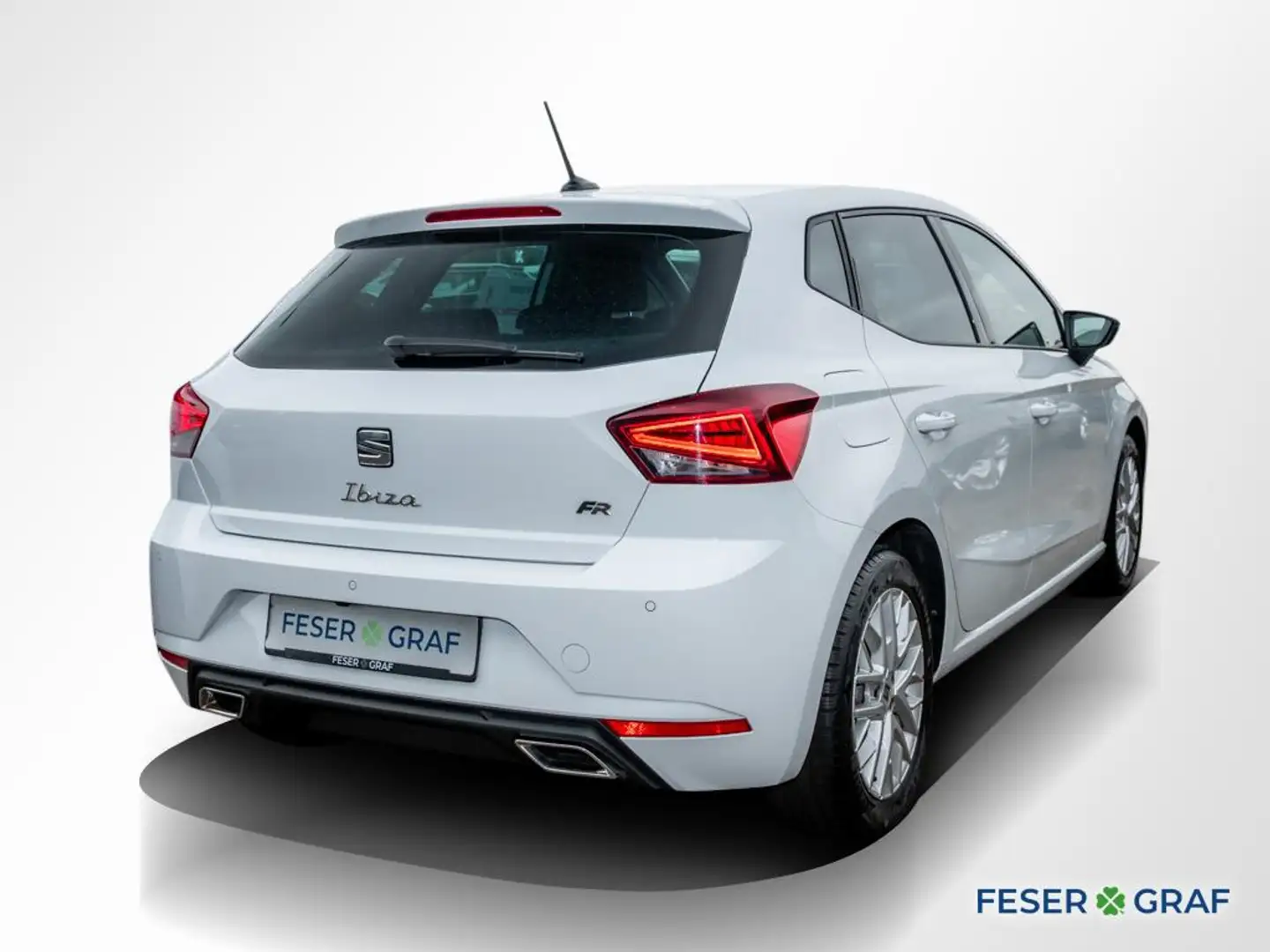 SEAT Ibiza 1.0TSI FR LINE LED/NAVI/FULL LINK/KAMERA Weiß - 2