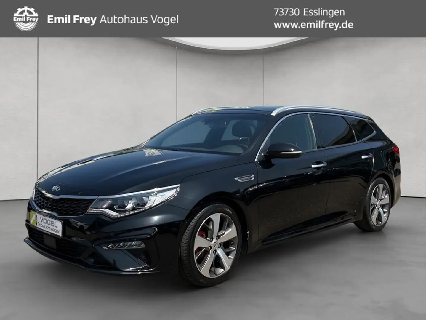 Kia Optima SW GT 2.0 T-GDI Panoramadach Noir - 1
