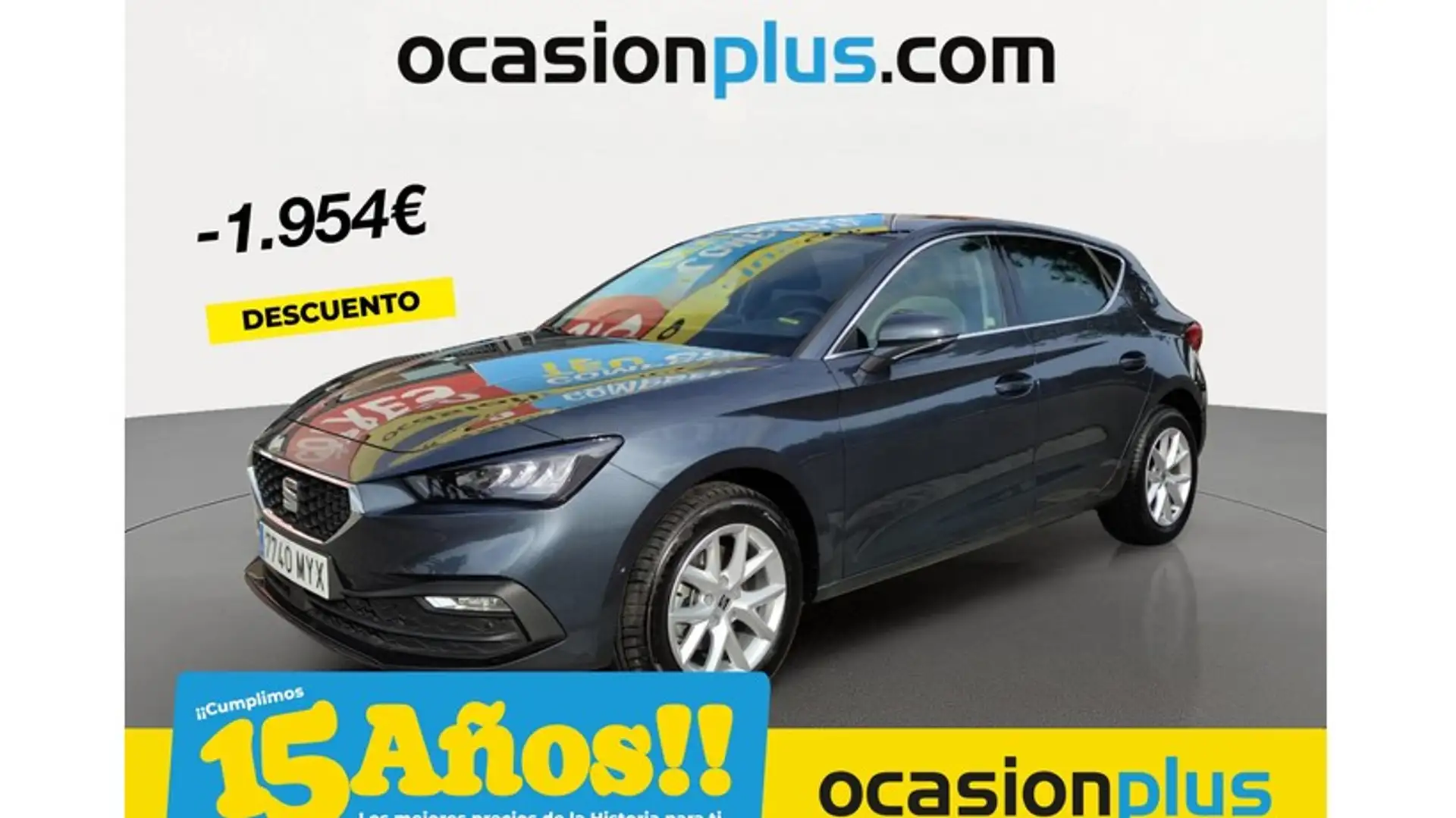 SEAT Leon 1.5 TSI S&S Style XS 115 Gris - 1
