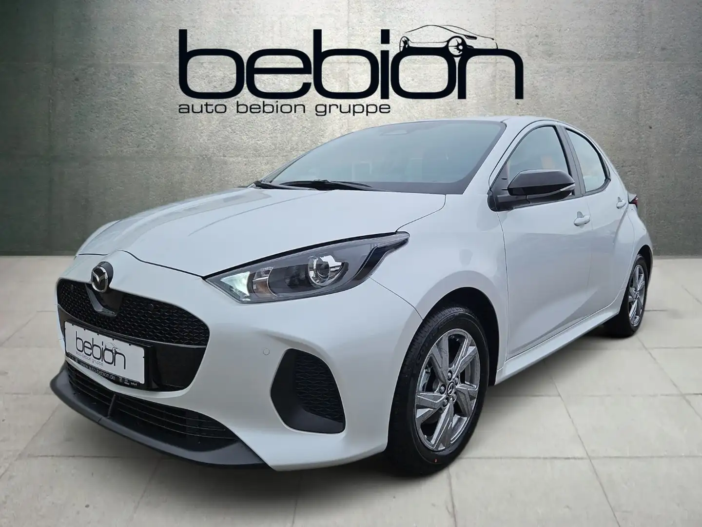 Mazda 2 Hybrid 1.5L VVT-i 116 PS FWD EXCLUSIVE-LINE LM Weiß - 2