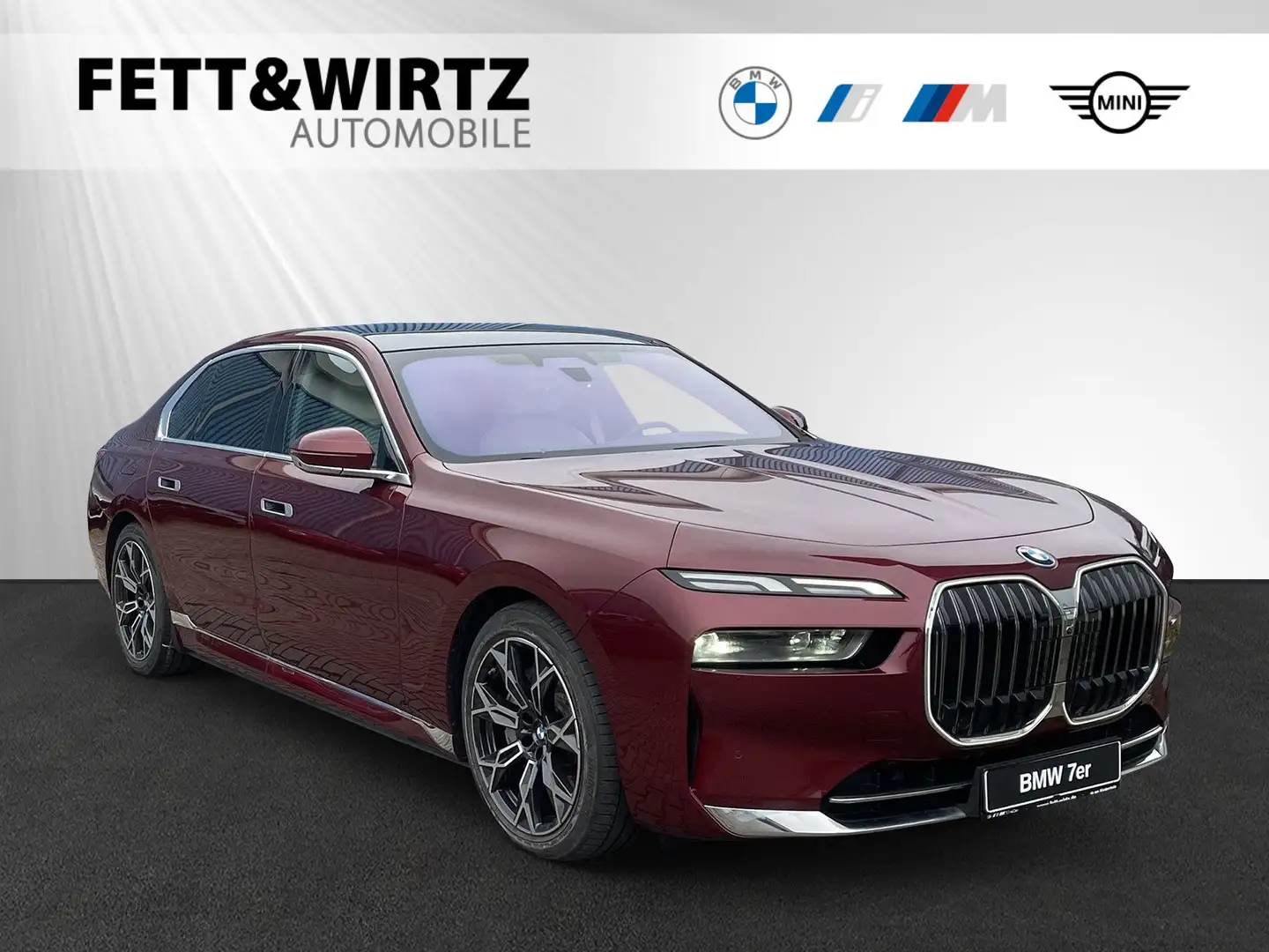 BMW 750 e xDrive Lr. 1.155,- br. o.Anz. 48Mon/5`Km p.A. Rot - 1