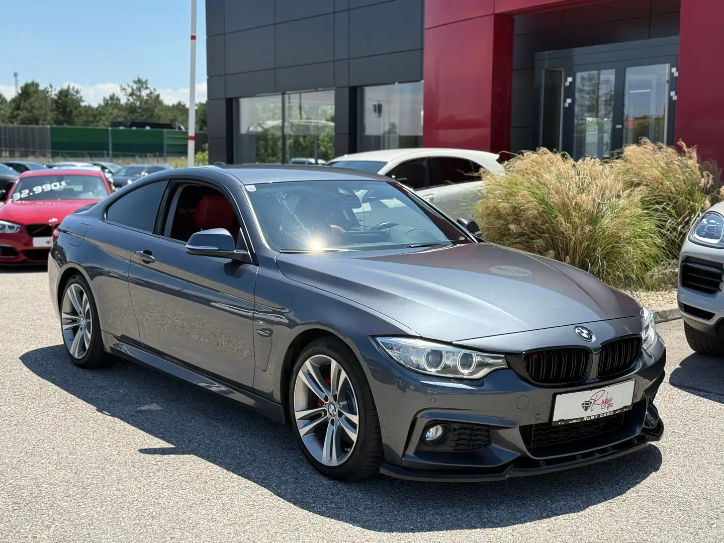 BMW 430 4er Coupe 430d M Sport Sportline  *Headup*Heckant Argent - 1