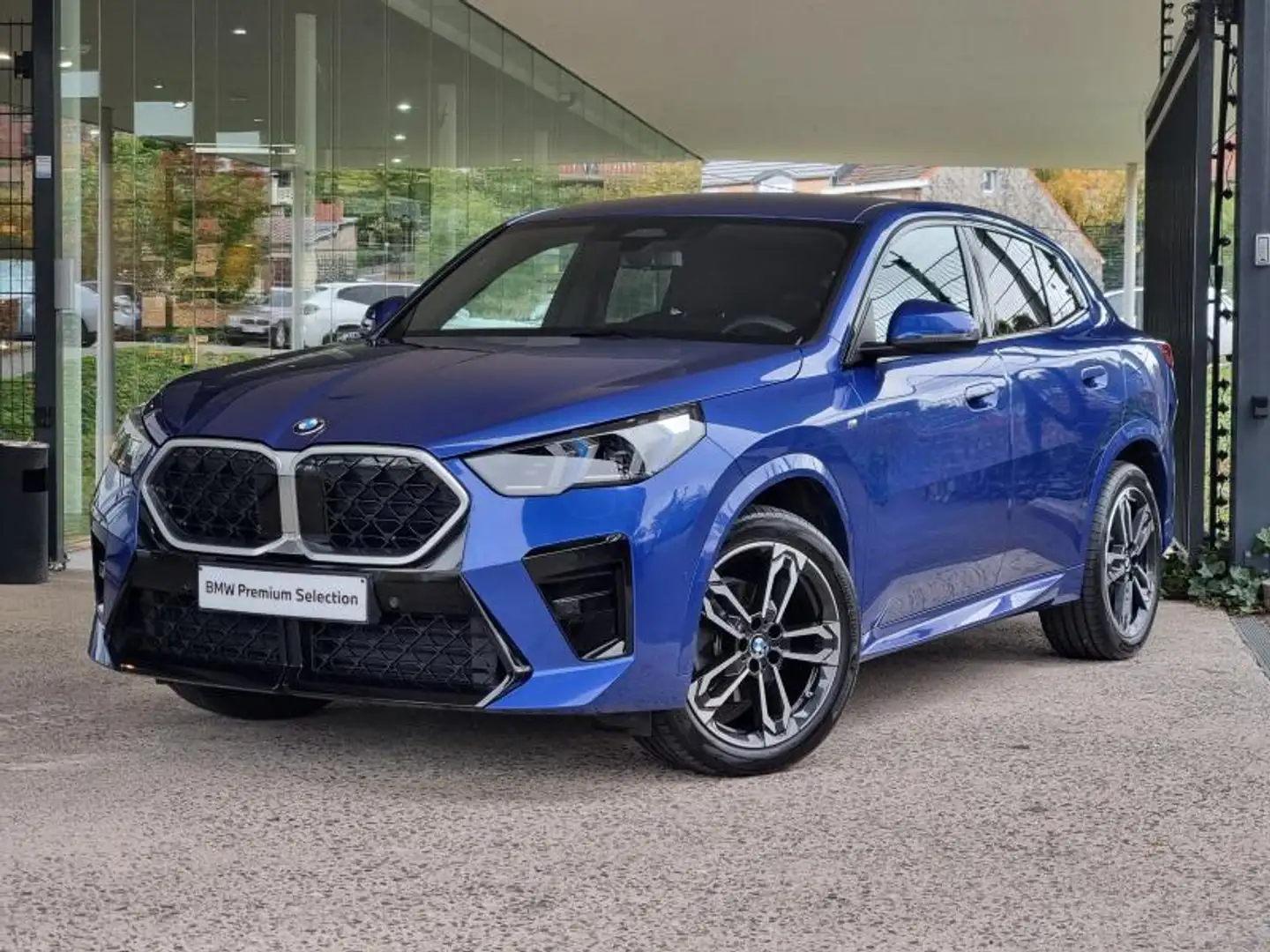 BMW X2 sDrive 18d M Sport Blau - 1