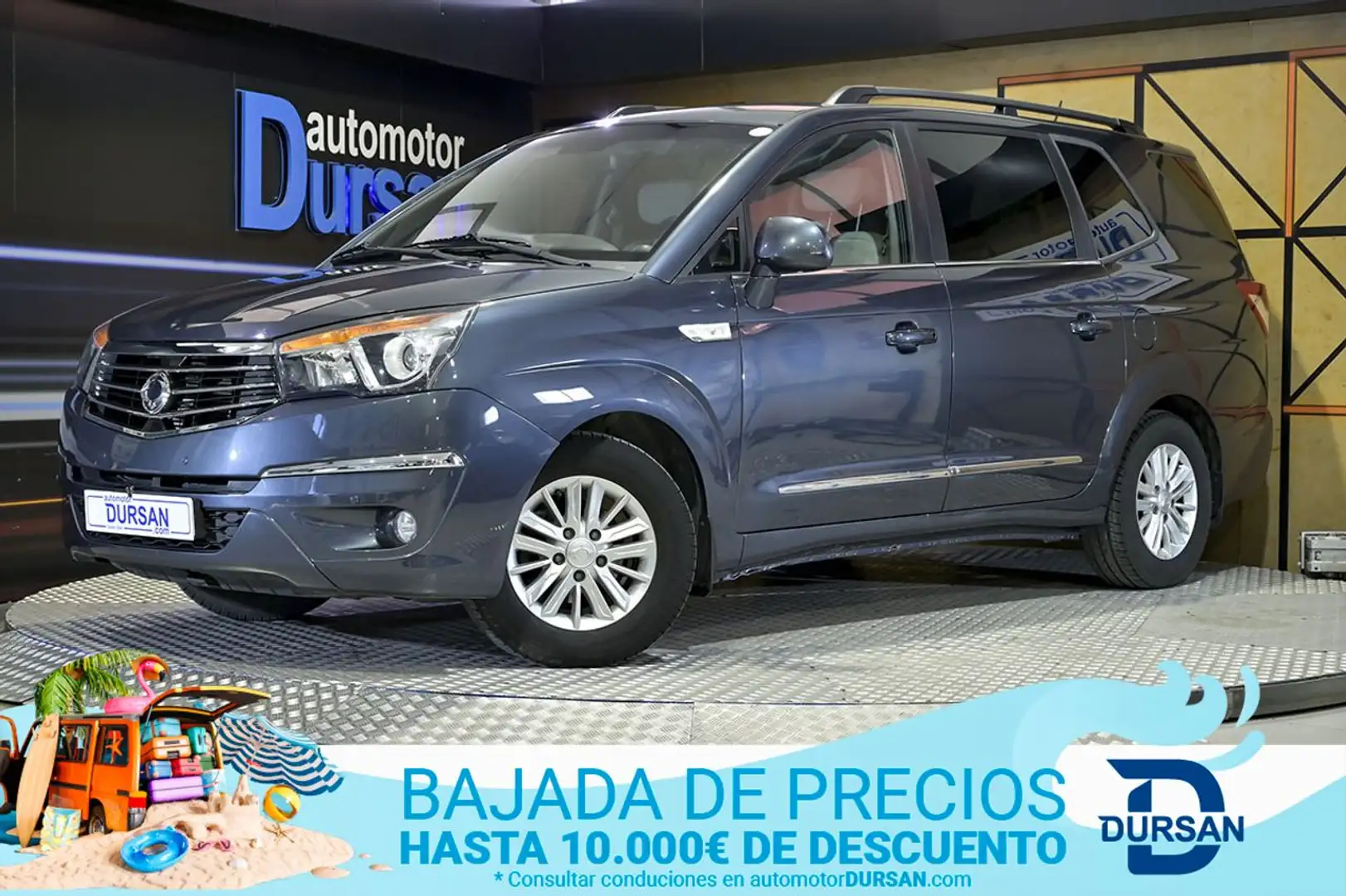 SsangYong Rodius D22T Limted Šedá - 1