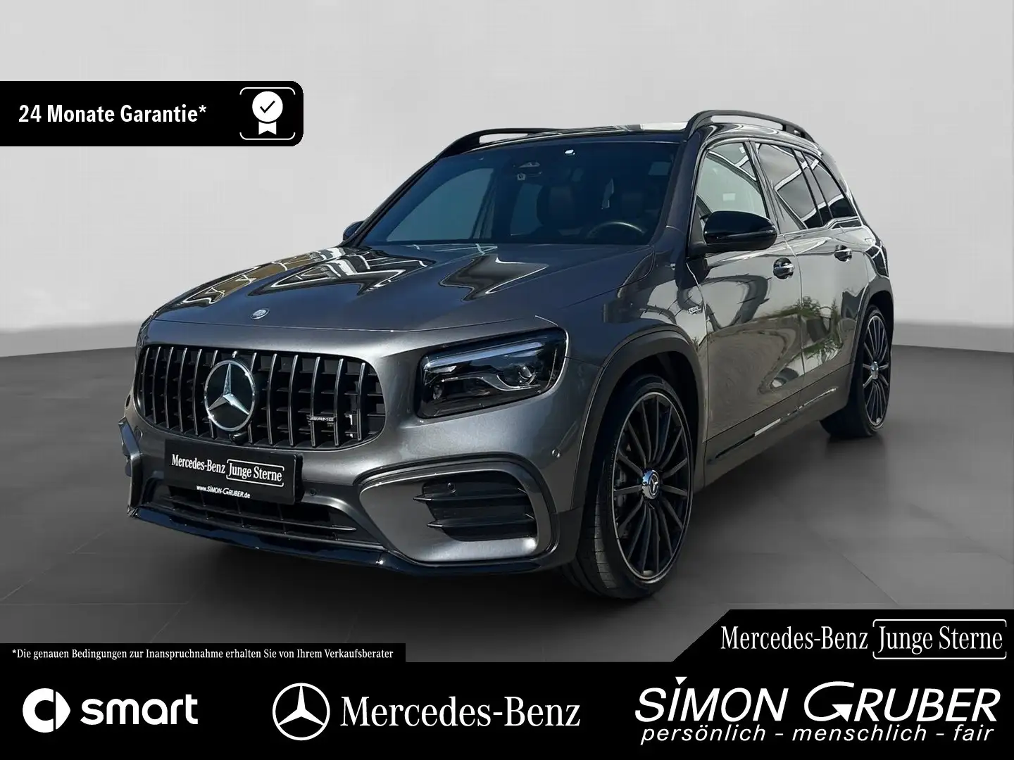 Mercedes-Benz GLB 35 AMG GLB 35 4M AMG Night 21`` Pano Burm MBeam 7Sitzer Gris - 1