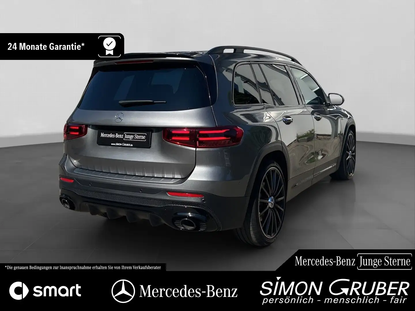 Mercedes-Benz GLB 35 AMG GLB 35 4M AMG Night 21`` Pano Burm MBeam 7Sitzer Szürke - 2
