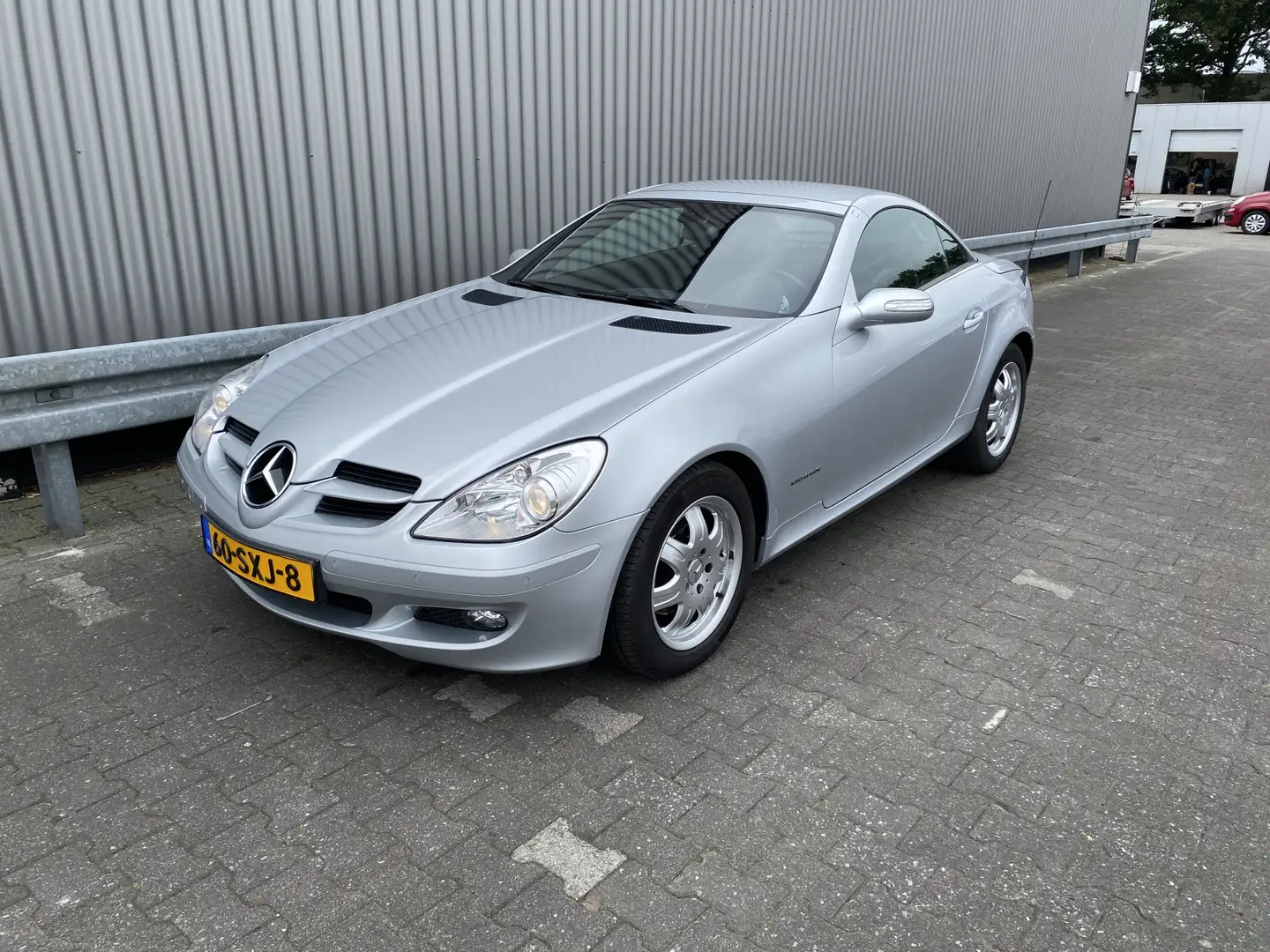 Mercedes-Benz SLK 200 K. 80Dkm. Compl. Historie aanw, Werkelijke Nieuwst Grijs - 2