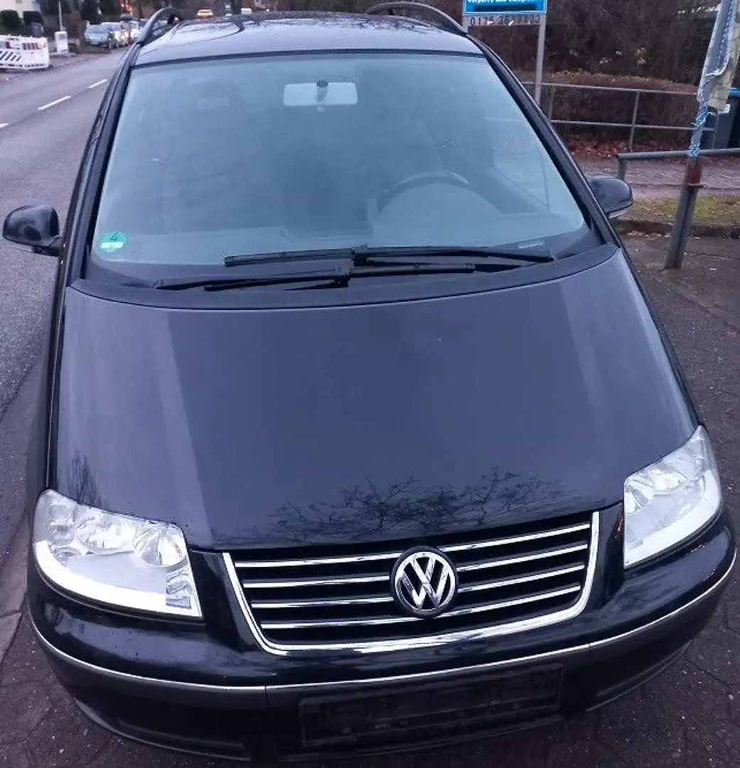 Volkswagen Sharan 2,0 TDi 7-Sitze Comfortline Klima SHZ LMF Zwart - 2