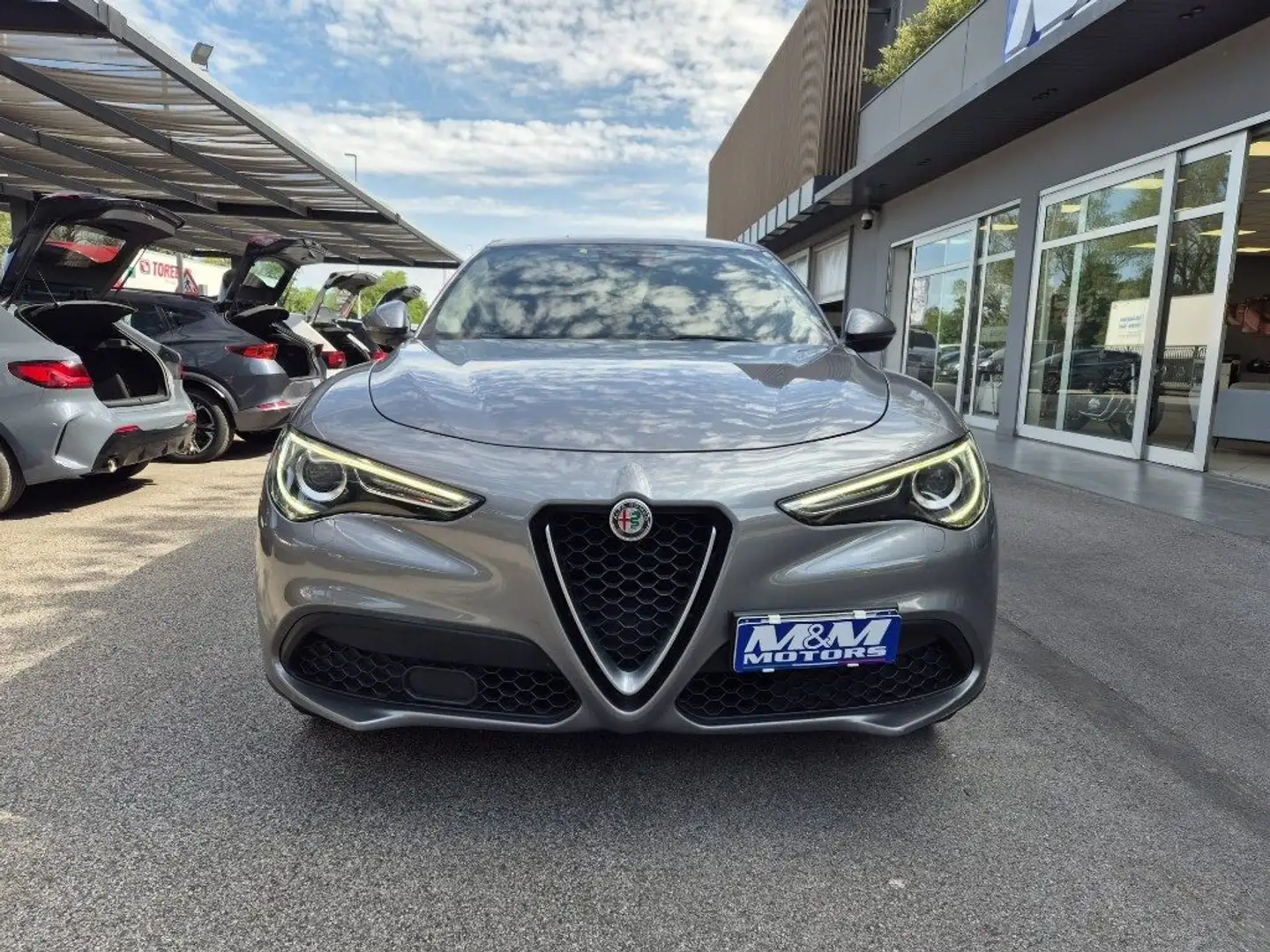 Alfa Romeo Stelvio 2.2 Turbodiesel 160 CV AT8 RWD Business Grigio - 2