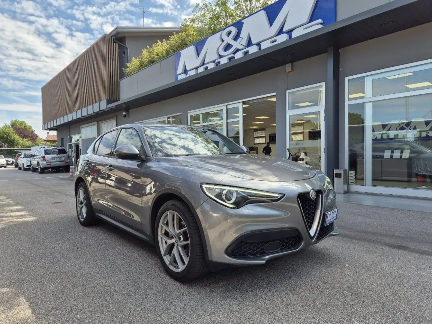 Alfa Romeo Stelvio 2.2 Turbodiesel 160 CV AT8 RWD Business Grigio - 1