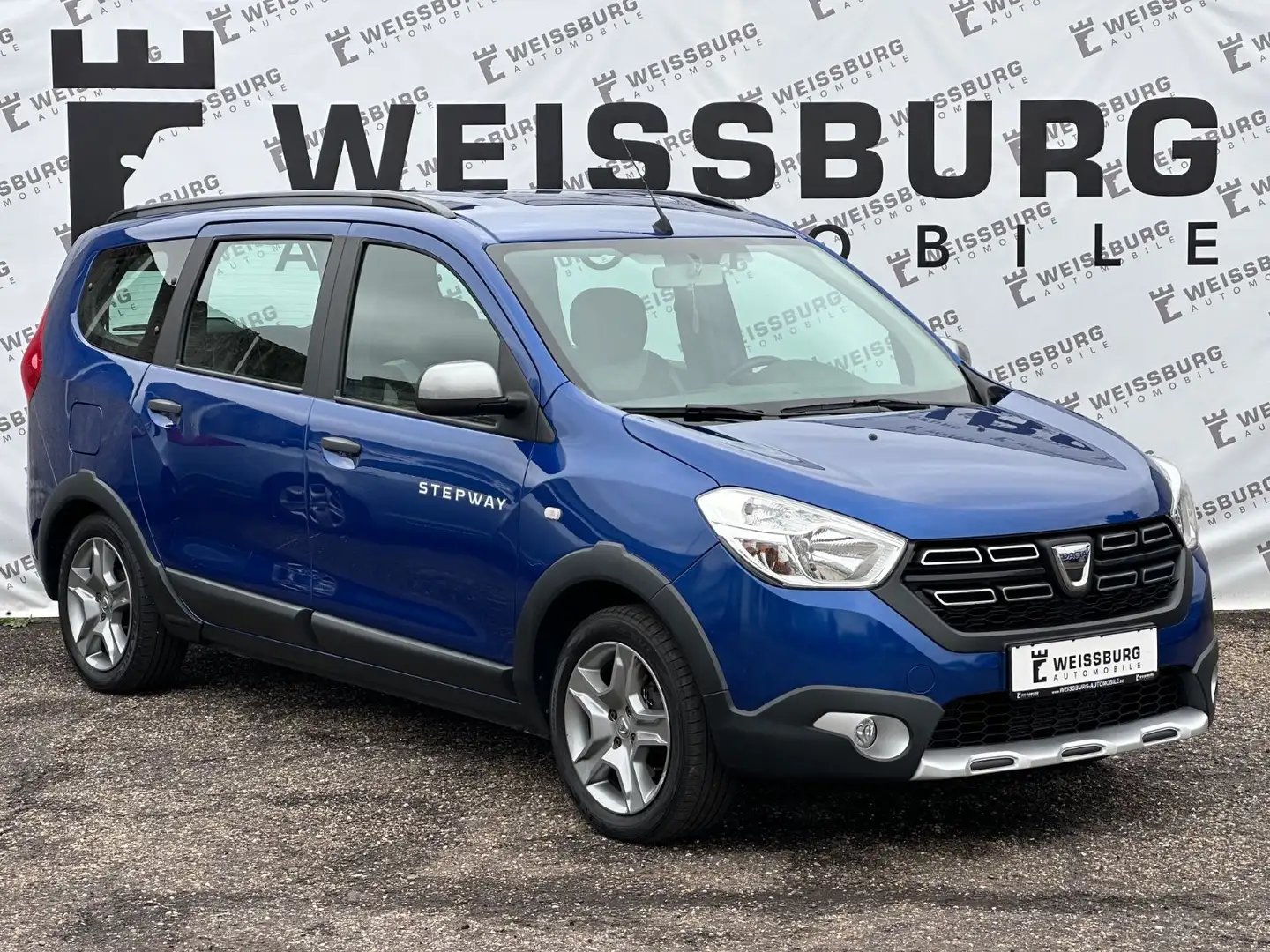 Dacia Lodgy Stepway Plus 7-SITZ*NAVI*AHK*RFK*SHZ*1.HD Blau - 1