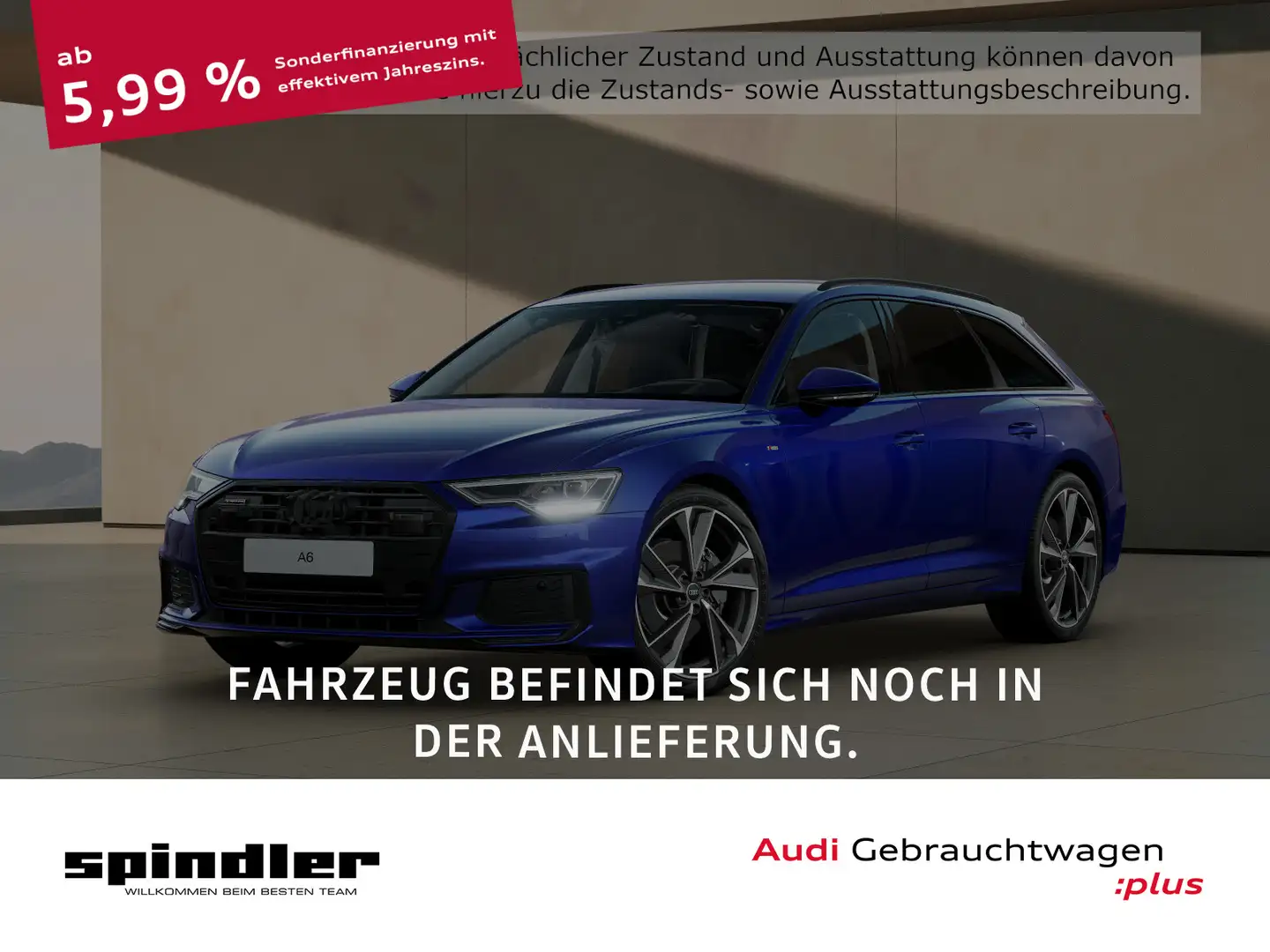 Audi A6 A6 Avant S-Line 45 TFSI quattro / AHK, HuD, B&O Blau - 1