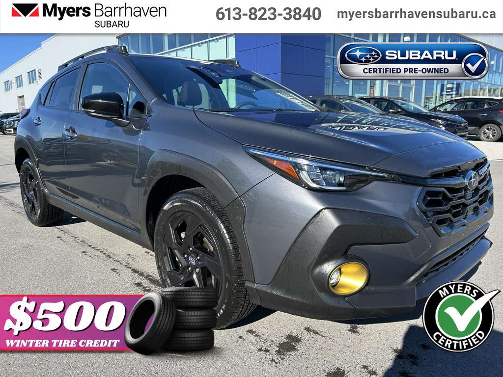 2026 Subaru Crosstrek Onyx  - Certified - Sunroof