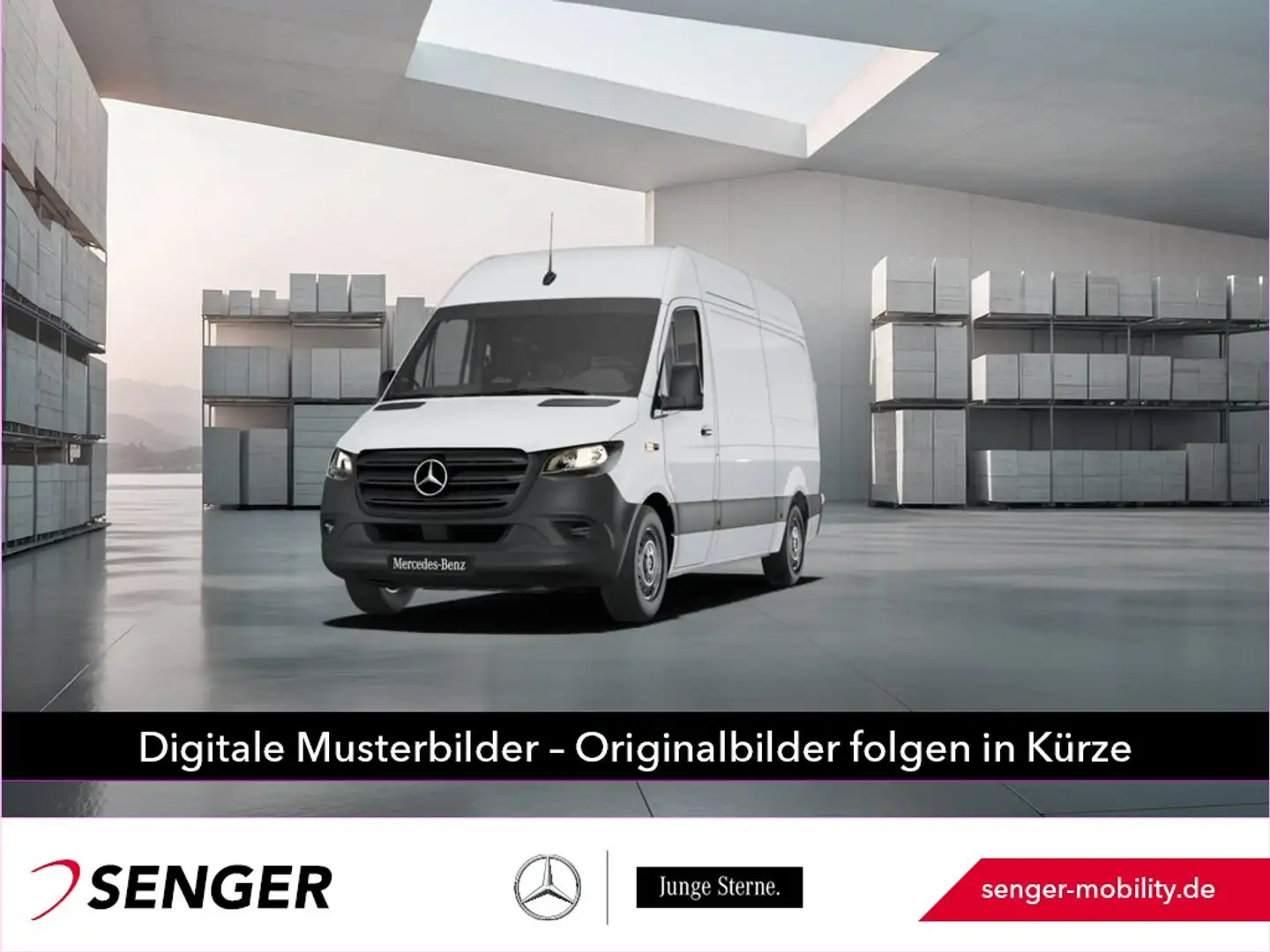 Mercedes-Benz Sprinter 317 CDI KA L2H2 Kamera Navi FACELIFT 9G Weiß - 1