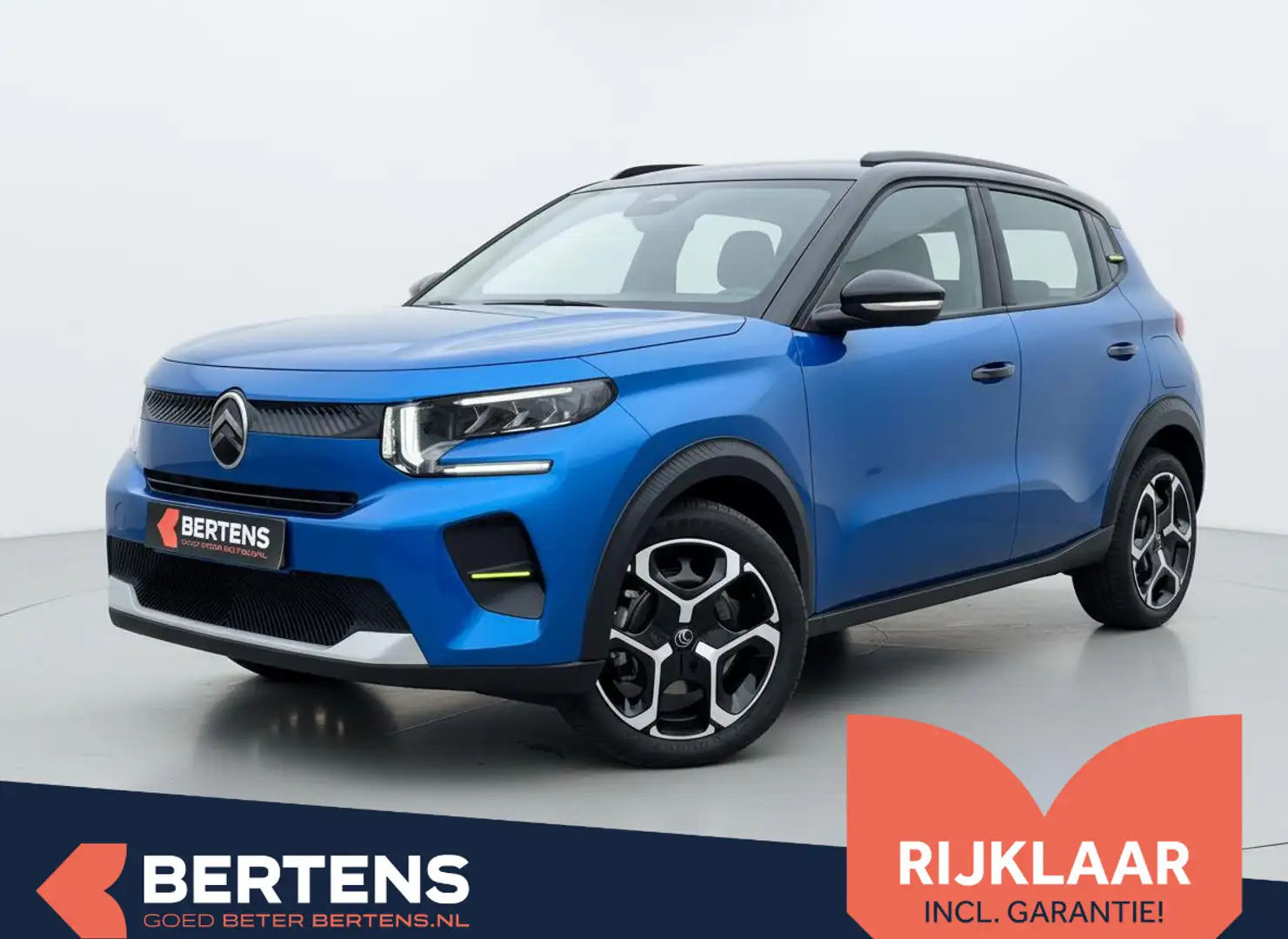 Citroen E-C3 Plus 113pk 44 kWh | 3 fase | Lage km-stand | Prijs Azul - 1