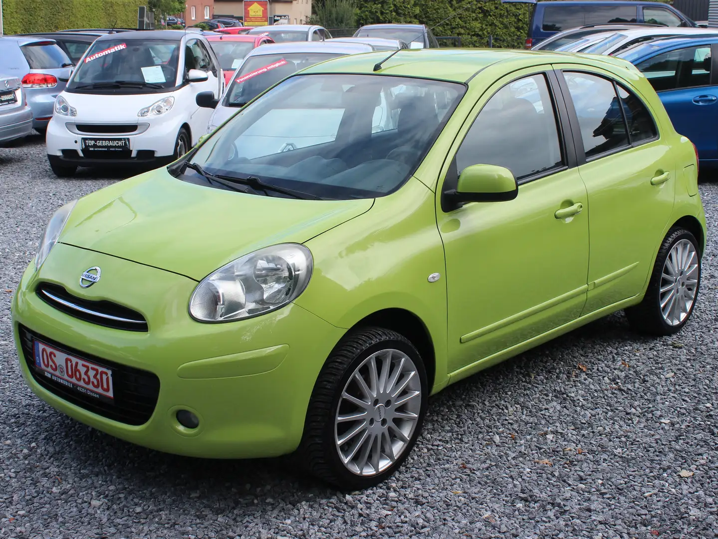 Nissan Micra Grün Metallic*HU.AU.NEU*Finanazierung* Groen - 1