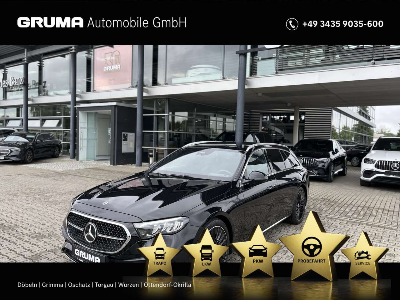 Mercedes-Benz E 220 — Mercedes-Benz E 220 d T AMG+AHK+Burm+Distronic+Kamera+CarPlay+ Avantgarde AMG Line Advanced/AMG Line Exterieur