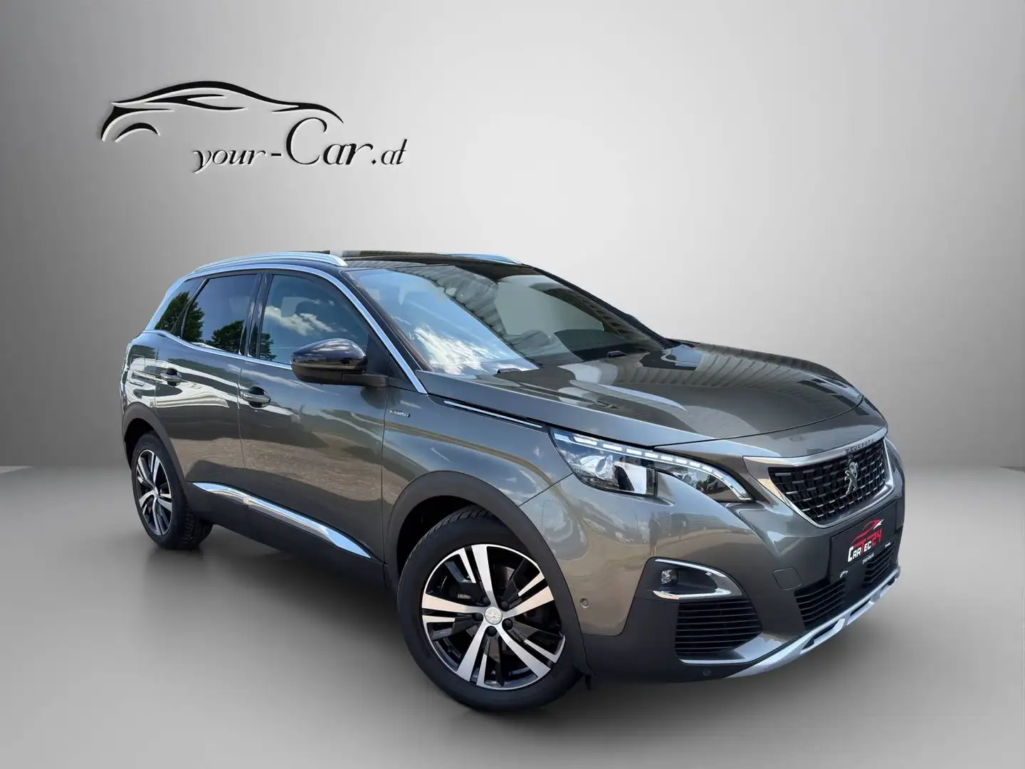 Peugeot 3008 1,5 BlueHDi 130 S&S GT-Line *PANO, ACC, LED, TWA* Grau - 1