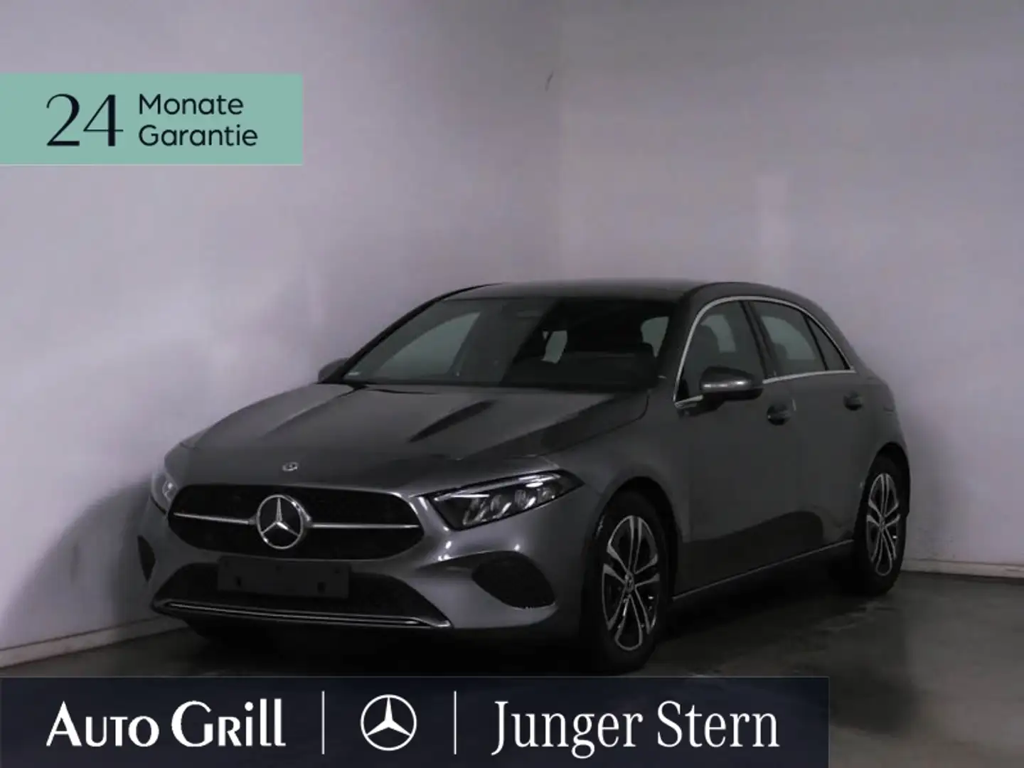Mercedes-Benz A 180 Progressive Panorama Kamera Distro Carplay Gris - 1
